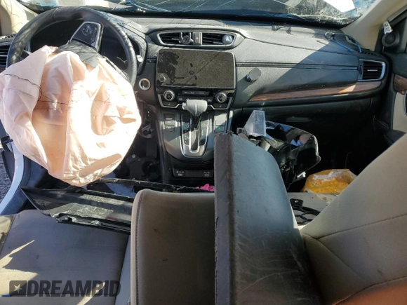 2020 Honda CR-V EX with VIN 2HKRW2H55LH692927, listed as a Copart auction lot 53319685 with Not provided miles and Salvage title. Bid and sale history available at DreamBid. Image 8.