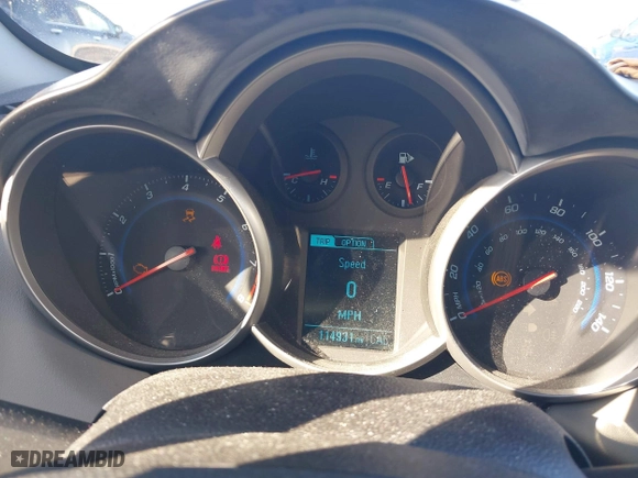 2014 Chevrolet Cruze LS with VIN 1G1PB5SH6E7325770, listed as a IAAI auction lot 41696037 with 114,931 mi miles. Bid and sale history available at carsss.com. Image 7.