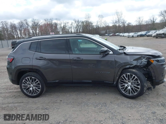 2022 Jeep Compass Limited с VIN 3C4NJDCB6NT143570, выставлен на аукционе IAAI как лот 41921627 с пробегом 26 124 миль миль и . История ставок и продаж доступна на DreamBid. Изображение 13.