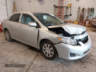 2009 Toyota Corolla with VIN 1NXBU40E99Z161710, listed as a IAAI auction lot 42550471 with 212,224 mi miles and . Bid and sale history available at DreamBid. Image 1.