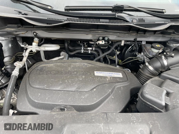 2019 Honda Odyssey EX-L with VIN 5FNRL6H77KB122457, listed as a Copart auction lot 55848825 with 62,462 mi miles and Salvage Title. Bid and sale history available at carsss.com. Image 7.