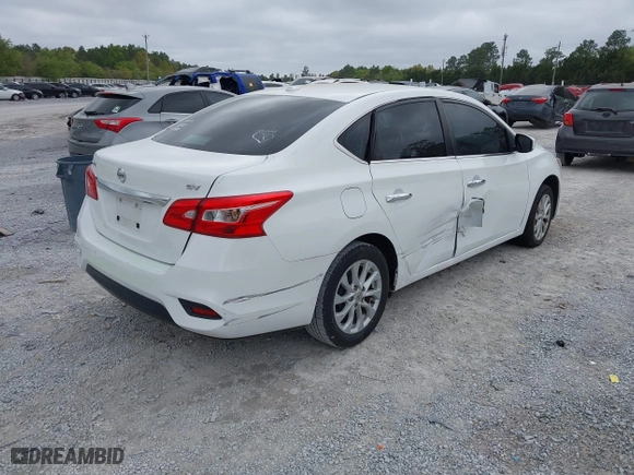 2019 Nissan Sentra SR with VIN 3N1AB7AP9KY314518, listed as a IAAI auction lot 41956191 with 62,887 mi miles. Bid and sale history available at carsss.com. Image 4.