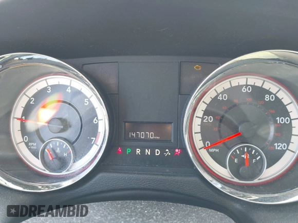 2014 Dodge Grand Caravan SXT with VIN 2C4RDGCGXER322705, listed as a IAAI auction lot 42170301 with 147,070 mi miles and . Bid and sale history available at DreamBid. Image 7.