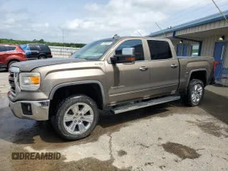 2015 GMC Sierra 1500 SLT with VIN 3GTU2VEC6FG471151, listed as a Copart auction lot 57358135 with 181,289 mi miles and Salvage title. Bid and sale history available at DreamBid. Image 1.