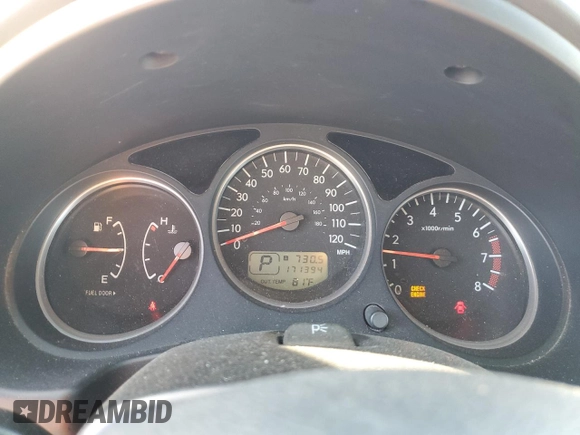 2006 Subaru Forester 2.5 X with VIN JF1SG63686H716832, listed as a Copart auction lot 80629574 with 171,394 mi miles and Salvage Title. Bid and sale history available at carsss.com. Image 9.