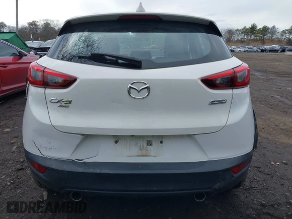 2017 Mazda CX-3 Touring with VIN JM1DKFC76H0172634, listed as a IAAI auction lot 41736544 with 48,585 mi miles. Bid and sale history available at carsss.com. Image 16.