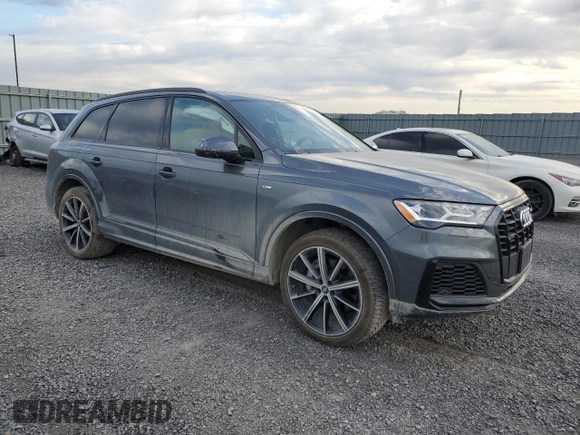 2022 Audi Q7 Komfort with VIN WA1BXBF78ND007843, listed as a Copart auction lot 77568464 with 44,041 mi miles and Salvage Title. Bid and sale history available at carsss.com. Image 4.