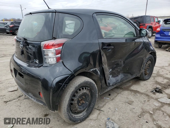 2014 Scion iQ with VIN JTNJJXB04EJ029974, listed as a Copart auction lot 48307365 with 102,901 mi miles and Salvage Title. Bid and sale history available at carsss.com. Image 3.