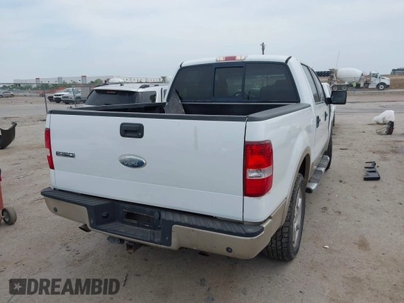 2008 Ford F-150 XLT with VIN 1FTPW12V88FA45708, listed as a IAAI auction lot 42069177 with 188,921 mi miles. Bid and sale history available at carsss.com. Image 4.