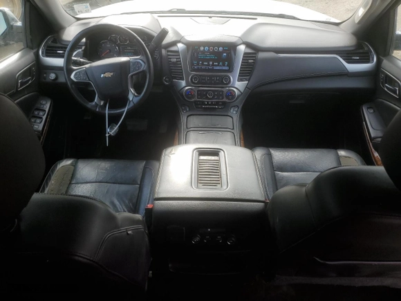 2017 Chevrolet Suburban Premier with VIN 1GNSCJKC2HR120815, listed as a Copart auction lot 43729155 with 96,553 mi miles and Salvage Title. Bid and sale history available at carsss.com. Image 8.