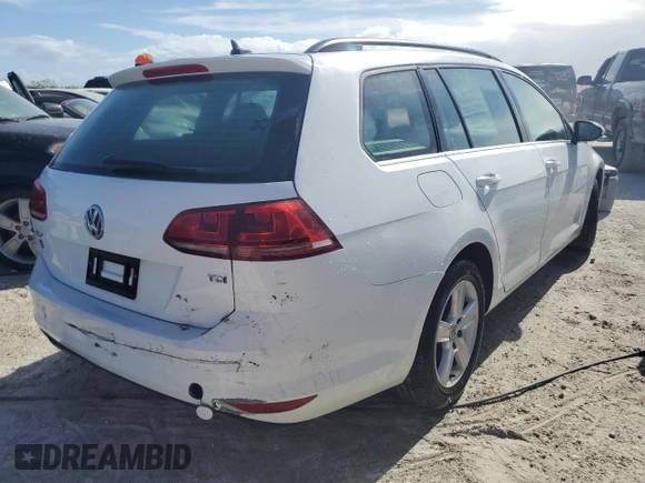 2015 Volkswagen Golf SportWagen TDI SE with VIN 3VWCA7AU5FM514661, listed as a Copart auction lot 76179354 with Not Provided miles and Non Repairable. Bid and sale history available at carsss.com. Image 3.