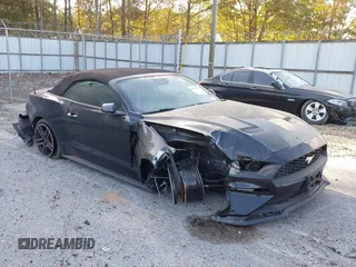 2021 Ford Mustang EcoBoost with VIN 1FATP8UH6M5103235, listed as a IAAI auction lot 40711543 with 52,470 mi miles. Bid and sale history available at carsss.com. Image 1.