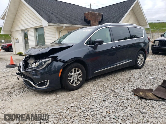 2020 Chrysler Pacifica Touring L with VIN 2C4RC1BG0LR182341, listed as a Copart auction lot 58519235 with 80,212 mi miles and Salvage title. Bid and sale history available at DreamBid. Image 1.