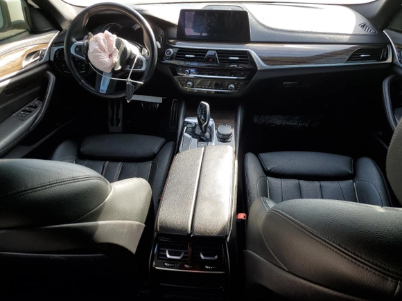 2017 BMW 5 Series 530i with VIN WBAJA5C30HG456195, listed as a Copart auction lot 86887954 with Not provided miles and Salvage title. Bid and sale history available at DreamBid. Image 8.
