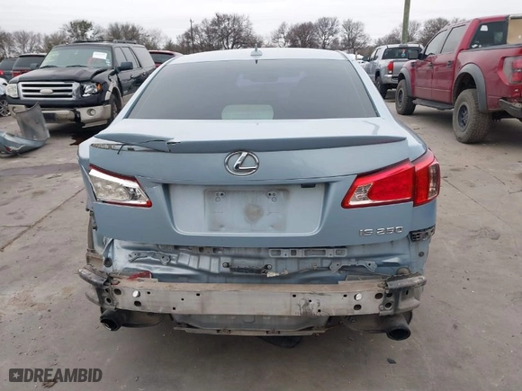 2011 Lexus IS 250 with VIN JTHBF5C26B5132072, listed as a IAAI auction lot 41428954 with NaN miles. Bid and sale history available at carsss.com. Image 18.
