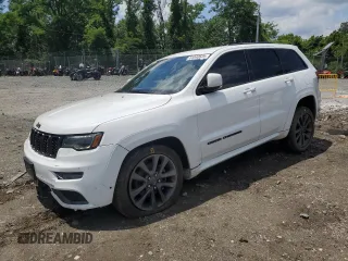 2018 Jeep Grand Cherokee High Altitude z VIN 1C4RJFCG5JC179040, wystawiony jako Copart lot #61540625 z przebiegiem 135 310 mil mil oraz Szkoda całkowita • Salvage title. Historia ofert i sprzedaży dostępna na DreamBid. Obrazek 1.