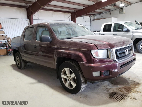 2009 Honda Ridgeline RT with VIN 5FPYK16209B102481, listed as a Copart auction lot 47880495 with 277,328 mi miles and Salvage Title. Bid and sale history available at carsss.com. Image 4.