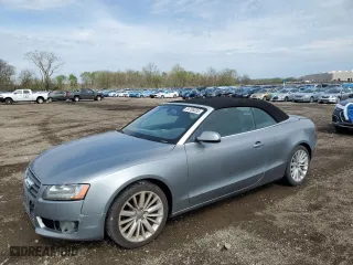 2010 Audi A5 Premium Plus with VIN WAULFAFH8AN007536, listed as a Copart auction lot 54706035 with 167,479 mi miles and Clean Title. Bid and sale history available at carsss.com. Image 1.