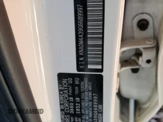 2016 Kia Rio LX with VIN KNADM4A39G6689997, listed as a Copart auction lot 46928295 with 157,187 mi miles and Salvage Title. Bid and sale history available at carsss.com. Image 12.
