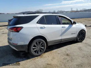 2023 Chevrolet Equinox RS with VIN 3GNAXMEG2PS114587, listed as a Copart auction lot 43179045 with 30,319 mi miles and Non Repairable. Bid and sale history available at carsss.com. Image 3.