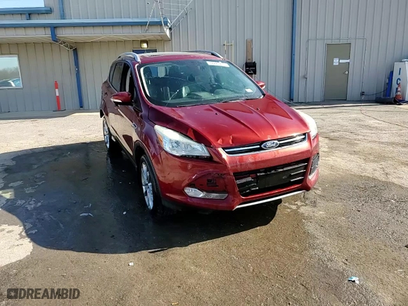 2014 Ford Escape Titanium with VIN 1FMCU9JX4EUC06273, listed as a Copart auction lot 42224215 with 160,257 mi miles and Salvage Title. Bid and sale history available at carsss.com. Image 15.