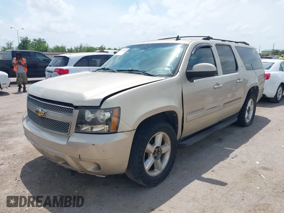 2007 Chevrolet Suburban LTZ with VIN 3GNFC16077G143345, listed as a IAAI auction lot 42073956 with Not Provided miles. Bid and sale history available at carsss.com. Image 2.