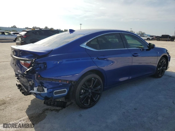 2023 Lexus ES with VIN 58AJZ1B13PU157406, listed as a Copart auction lot 70693574 with 8,623 mi miles and Salvage Title. Bid and sale history available at carsss.com. Image 3.