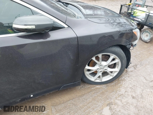 2012 Nissan Maxima SV with VIN 1N4AA5AP0CC850570, listed as a IAAI auction lot 41465994 with 158,400 mi miles and . Bid and sale history available at DreamBid. Image 13.