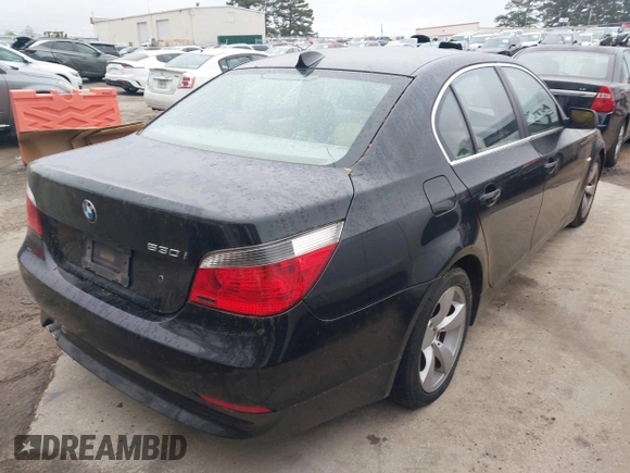 2006 BMW 5 Series 530i with VIN WBANE735X6CM41579, listed as a IAAI auction lot 41929506 with 201,655 mi miles and . Bid and sale history available at carsss.com. Image 4.