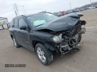 2014 Jeep Compass Latitude with VIN 1C4NJCEA8ED550147, listed as a IAAI auction lot 41405446 with 127,240 mi miles. Bid and sale history available at carsss.com. Image 1.