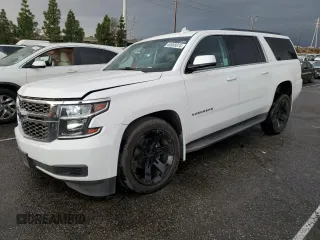 2015 Chevrolet Suburban LS z VIN 1GNSCHKC9FR667540, wystawiony jako Copart lot #80908574 z przebiegiem 125 428 mil mil oraz Szkoda całkowita • Salvage title. Historia ofert i sprzedaży dostępna na DreamBid. Obrazek 1.
