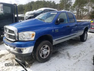 2007 Dodge 2500 SLT with VIN 1D7KS28CX7J533254, listed as a Copart auction lot 41486965 with 99,242 mi miles and Salvage title. Bid and sale history available at DreamBid. Image 1.