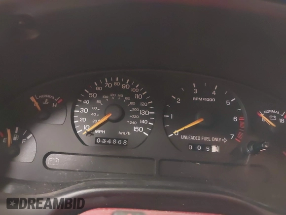 1995 Ford Mustang z VIN 1FALP45T8SF226134, wystawiony jako IAAI lot #42378456 z przebiegiem 34 868 mil mil oraz . Historia ofert i sprzedaży dostępna na DreamBid. Obrazek 7.
