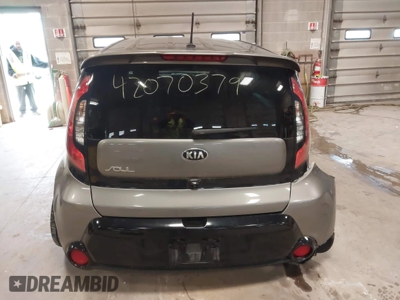 2016 Kia Soul + with VIN KNDJP3A50G7403974, listed as a IAAI auction lot 42070379 with 101,322 mi miles and . Bid and sale history available at DreamBid. Image 17.