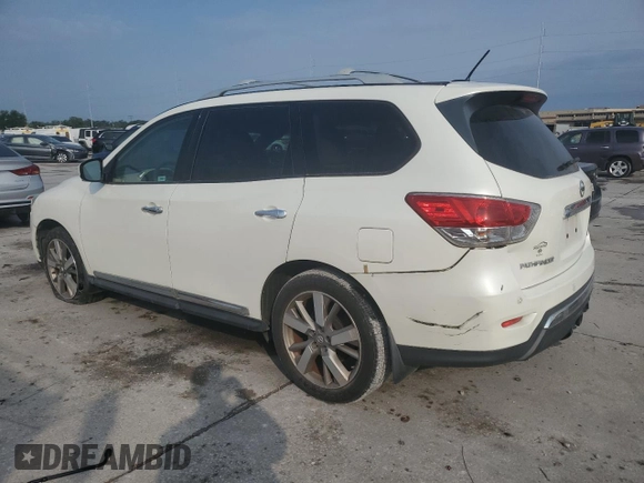 2016 Nissan Pathfinder SL with VIN 5N1AR2MN8GC666555, listed as a Copart auction lot 57964355 with 96,154 mi miles and Clean title. Bid and sale history available at DreamBid. Image 2.
