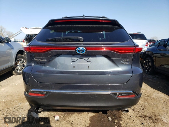 2022 Toyota Venza LE with VIN JTEAAAAH1NJ105669, listed as a Copart auction lot 50026774 with 7,923 mi miles. Bid and sale history available at carsss.com. Image 6.