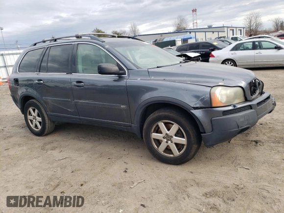 2005 Volvo XC90 with VIN YV1CY592151197151, listed as a Copart auction lot 46295705 with 208,437 mi miles and Salvage Title. Bid and sale history available at carsss.com. Image 4.