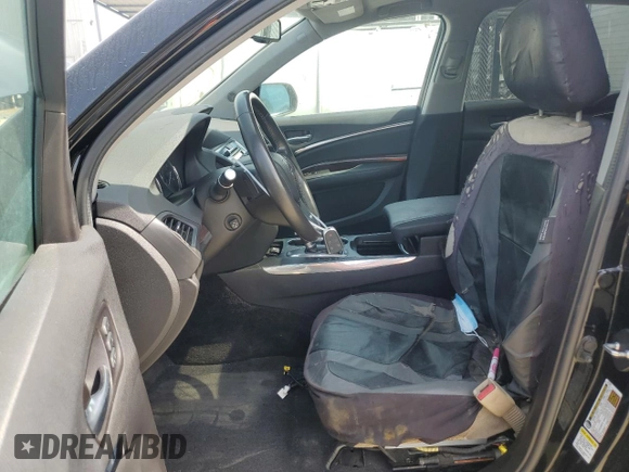 2014 Acura MDX with VIN 5FRYD4H25EB020319, listed as a Copart auction lot 48024655 with 112,842 mi miles and Salvage Title. Bid and sale history available at carsss.com. Image 7.