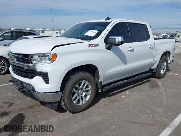 2023 Chevrolet Silverado 1500 LT with VIN 2GCUDDEDXP1140242, listed as a IAAI auction lot 41707375 with 92,900 mi miles. Bid and sale history available at carsss.com. Image 17.