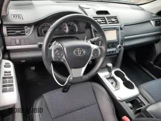 2014 Toyota Camry SE with VIN 4T1BK1FK1EU023686, listed as a Copart auction lot 50473665 with 0 mi miles and Salvage Title. Bid and sale history available at carsss.com. Image 8.