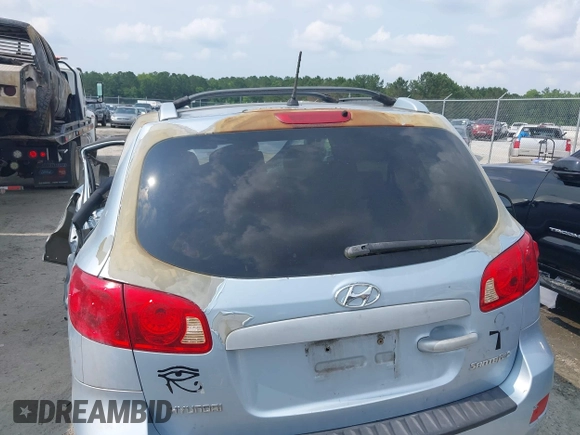 2007 Hyundai Santa Fe GLS with VIN 5NMSG13D77H003786, listed as a IAAI auction lot 42420181 with Not provided miles and . Bid and sale history available at DreamBid. Image 6.