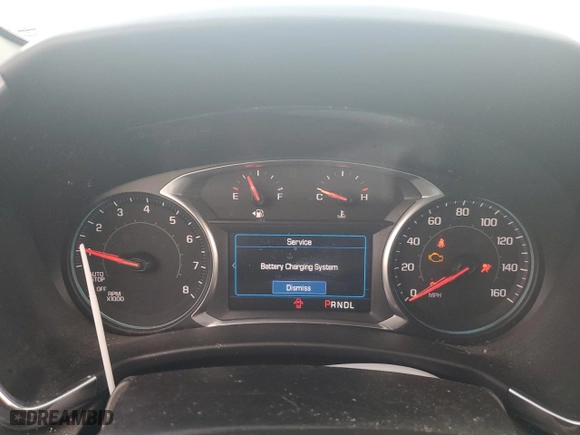 2020 Chevrolet Equinox LT with VIN 2GNAXKEV7L6198272, listed as a Copart auction lot 83858814 with 50,737 mi miles and Salvage Title. Bid and sale history available at carsss.com. Image 9.