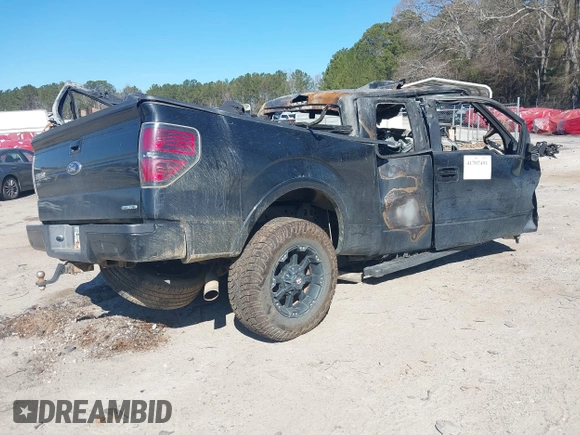 2014 Ford F-150 XL with VIN 1FTFX1CF1EFA39275, listed as a IAAI auction lot 41707491 with Not Provided miles and . Bid and sale history available at DreamBid. Image 4.