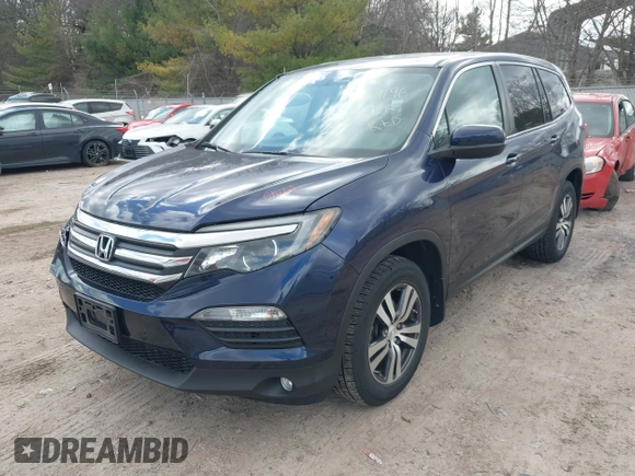 2016 Honda Pilot EX-L with VIN 5FNYF6H51GB057484, listed as a IAAI auction lot 42021196 with 109,470 mi miles. Bid and sale history available at carsss.com. Image 20.