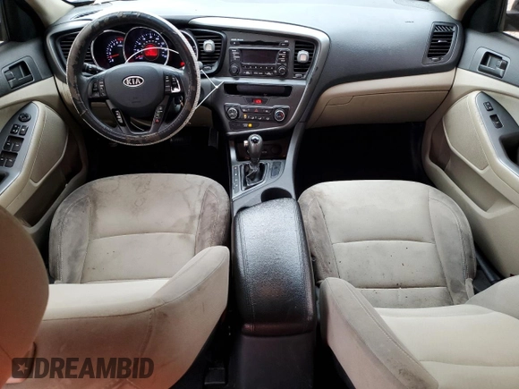 2013 Kia Optima LX with VIN 5XXGM4A76DG139737, listed as a Copart auction lot 80865254 with 141,848 mi miles and Clean Title. Bid and sale history available at DreamBid. Image 8.