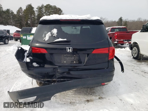 2016 Honda Pilot EX-L with VIN 5FNYF6H7XGB084555, listed as a Copart auction lot 43226965 with 110,175 mi miles and Salvage Title. Bid and sale history available at carsss.com. Image 6.