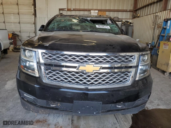 2018 Chevrolet Tahoe LT with VIN 1GNSKBKC3JR144877, listed as a Copart auction lot 48708315 with 92,702 mi miles and Salvage Title. Bid and sale history available at carsss.com. Image 5.
