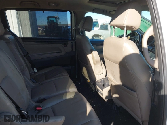 2018 Honda Odyssey EX-L with VIN 5FNRL6H75JB044422, listed as a IAAI auction lot 41730576 with 120,587 mi miles and . Bid and sale history available at DreamBid. Image 8.