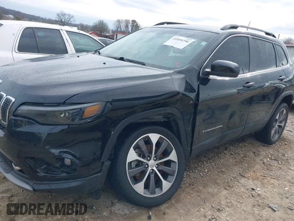2022 Jeep Cherokee Limited with VIN 1C4PJMDX7ND502983, listed as a IAAI auction lot 41688290 with 29,491 mi miles and . Bid and sale history available at DreamBid. Image 6.