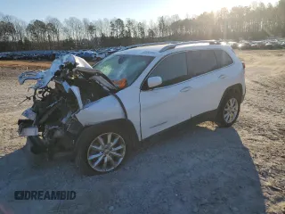2017 Jeep Cherokee Limited with VIN 1C4PJLDS1HW541639, listed as a Copart auction lot 89288465 with Not Provided miles and Salvage Title. Bid and sale history available at carsss.com. Image 1.